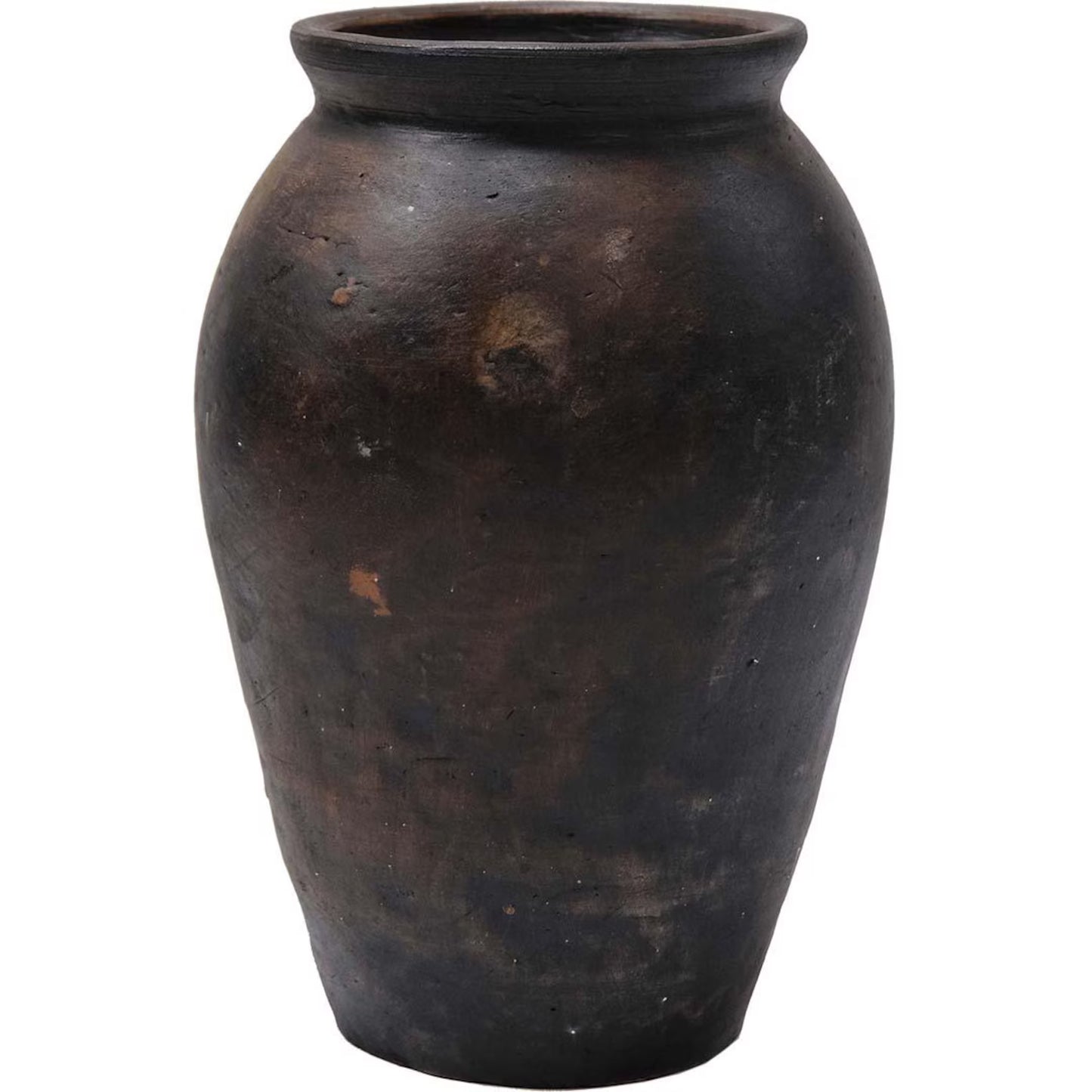 Large Stone Clay Pot Vase