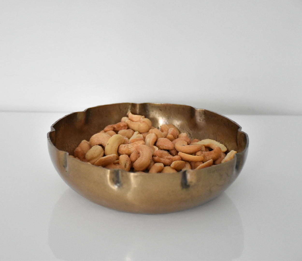 Gold Caelen Hammered Bowl